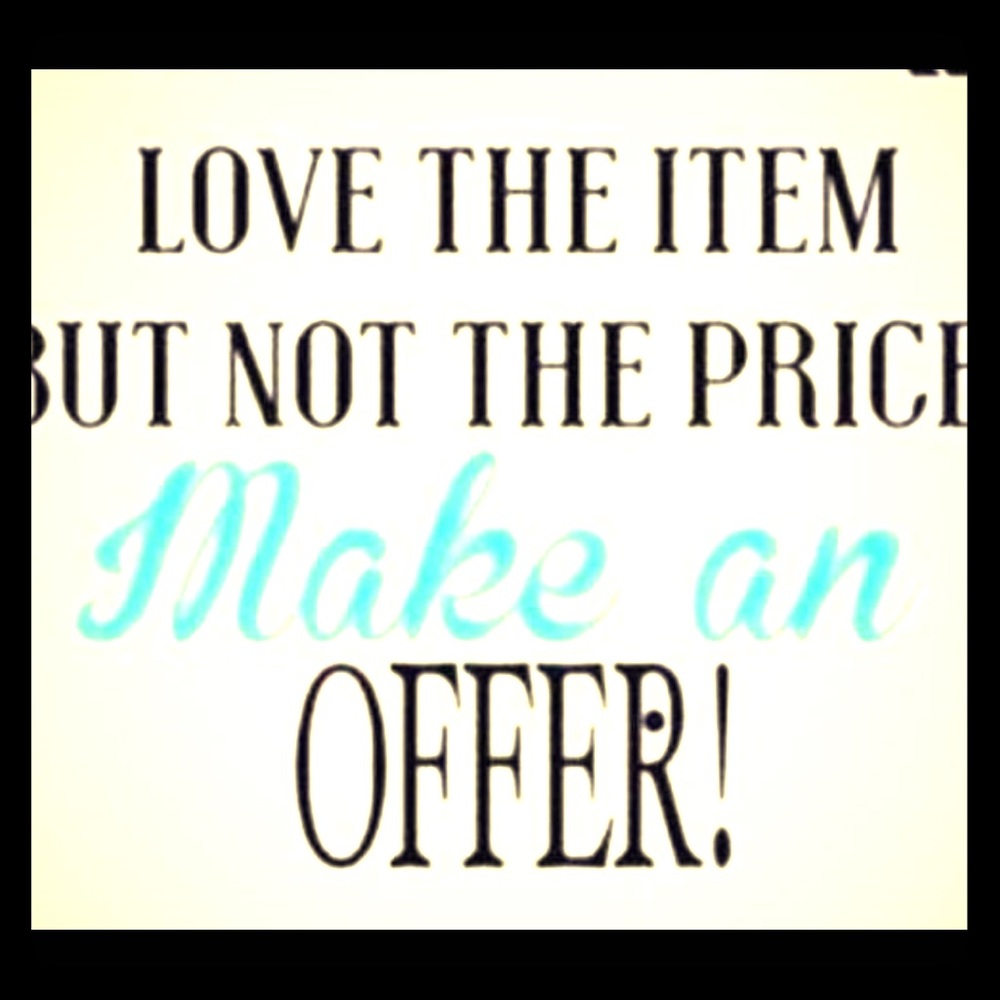 All Offers Considered! 💗💗